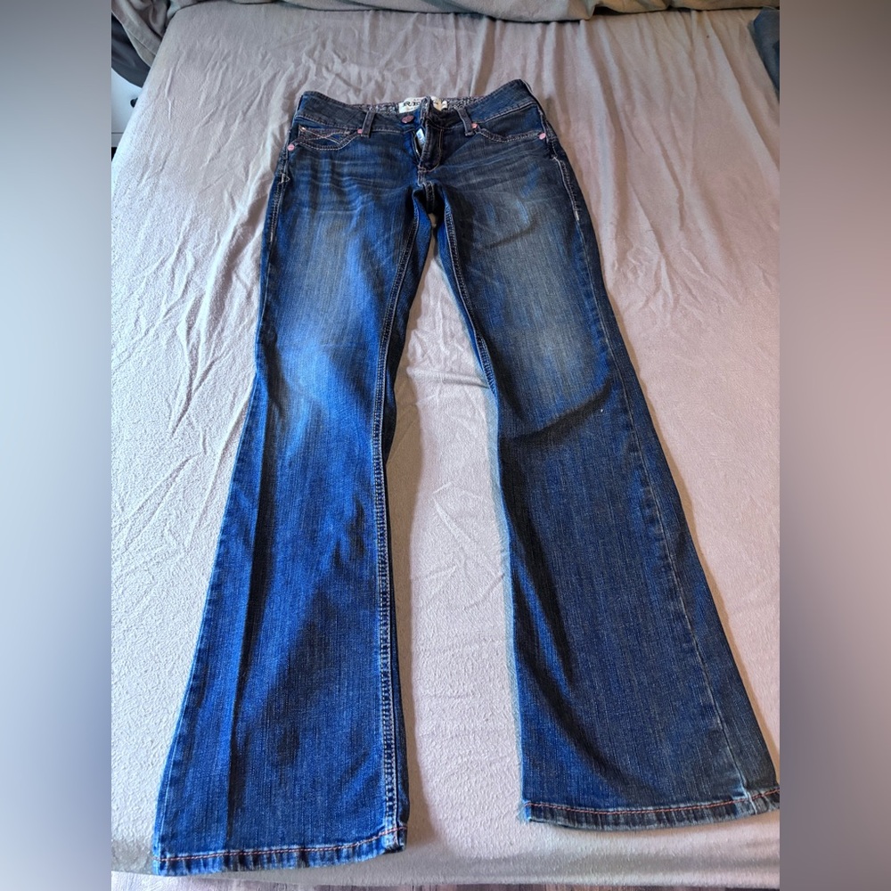 ✨ Ariat - Pasadena Mid- Rise Boot Cut Jeans